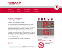 Tablet Screenshot of elvermann.de